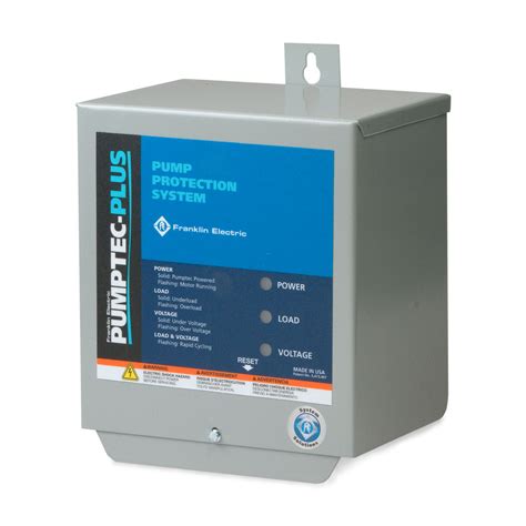 franklin electric control box pump tech plus|franklin pump protection device.